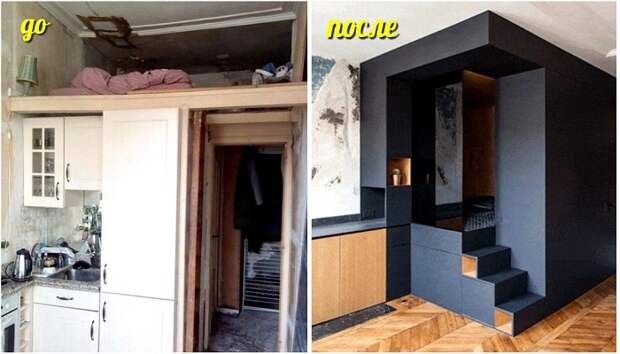 Дизайнерскому бюро Batiik Studio с помощью модуля удалось организовать полноценную спальню и преобразовать всю квартиру.