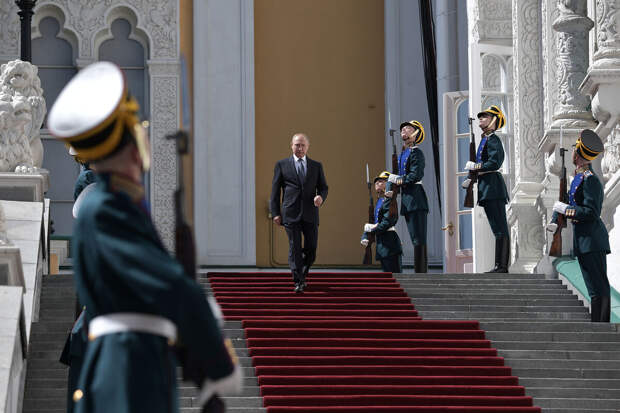 В Москве пройдет инаугурация избранного президента РФ Владимира Путина