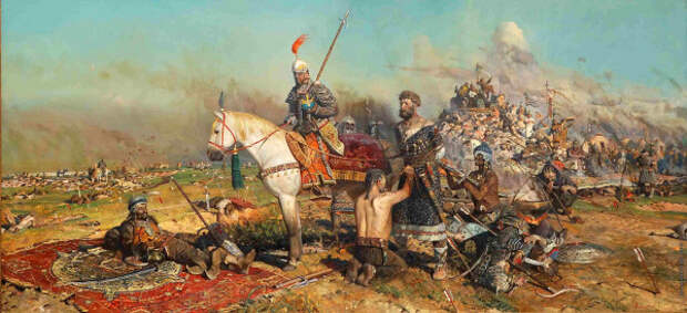Первое сражение русских дружин с монголо-татарским войском на реке Калке.