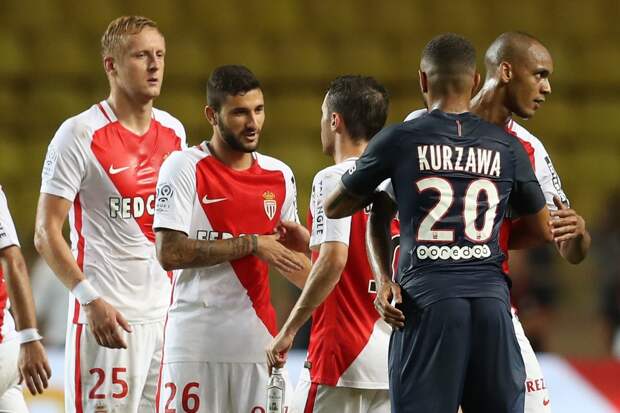 Layvin Kurzawa après la défaite du PSG contre Monaco (2-1), le 28 août 2016.