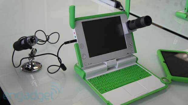С микроскопом и телескопом ноутбук XO laptop станет функциональнее