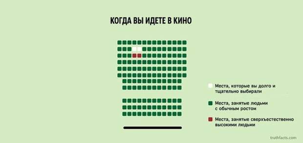 10 ироничных факта о жизни в графиках