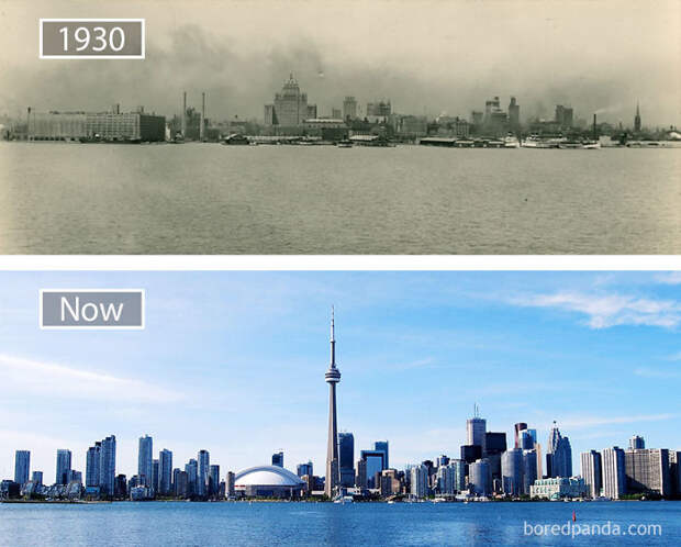 Toronto, Canada - 1930 And Now