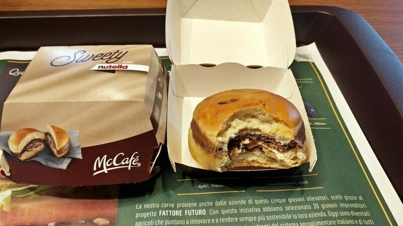 Италия mc donalds, бургер, еда, мороженое, необычное блюдо, путешествие