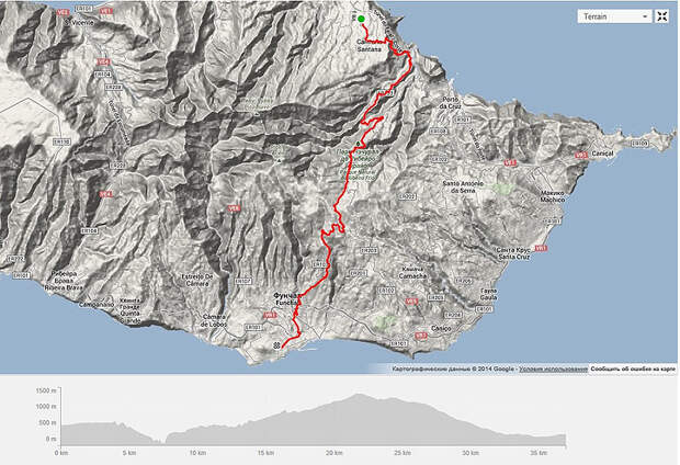 Madeirawalk32 Мадейра. Прогулка из Сантаны в Фуншал