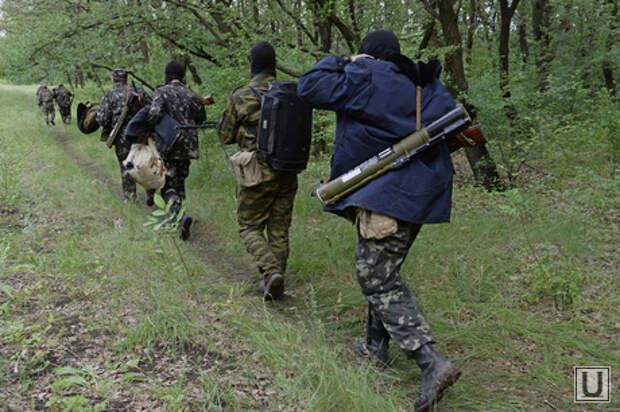 Донецкая область. Тренировочная база батальона 