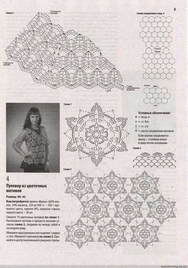 Вяжем крючком №10 2014 - 紫苏 - 紫苏的博客 Вяжем крючком №10 2014 - 紫苏 - 紫苏的博客