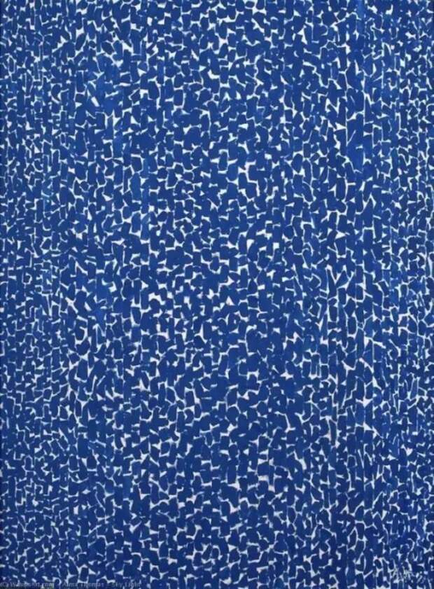 Небесный свет, Альма Томас, 1973 год.