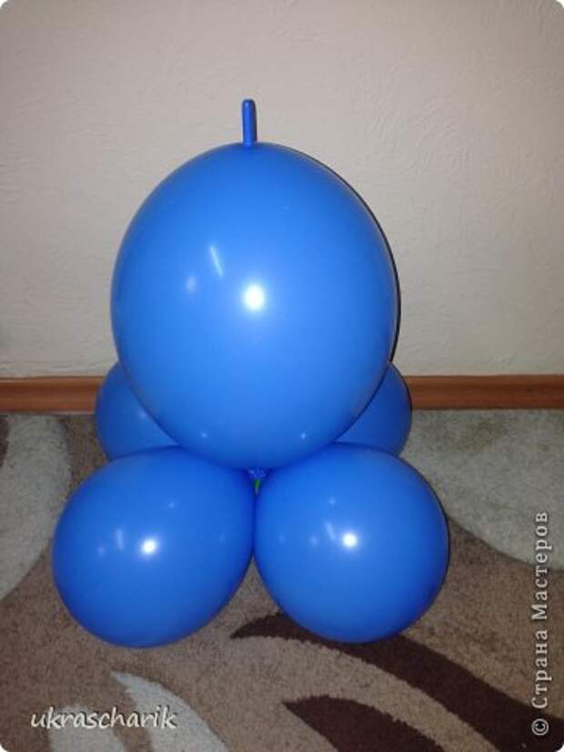 Мастер-класс Твистинг МК Медвежонок из воздушных шаров Шарики воздушные фото 4