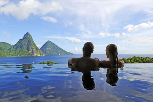 Панорамный отель в отеле JadeMountain, Сент-Люсия