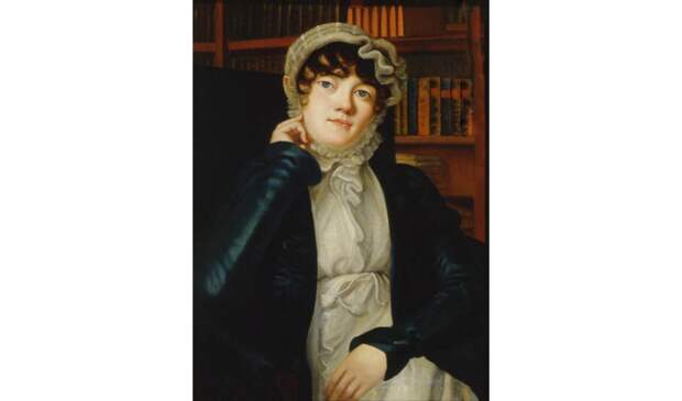Портрет Каролины Павловой. Художник: В. Ф. Бинеман (1830-е гг.)