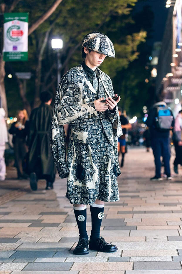 Самые несуразные образы уличной моды Токио
