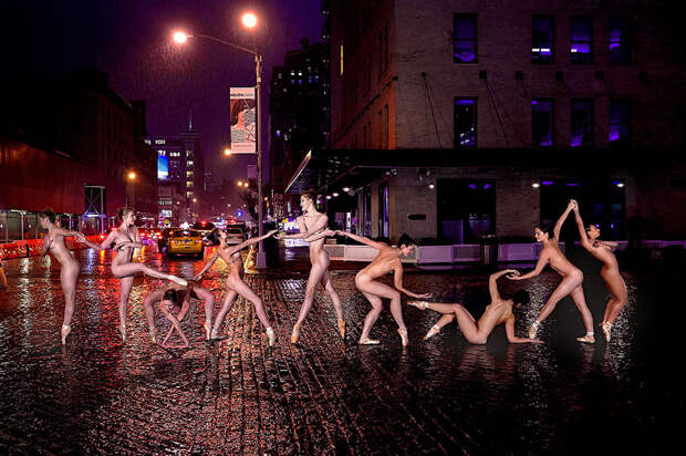 Обнажённые танцоры в фотографиях Джордана Мэттера 5