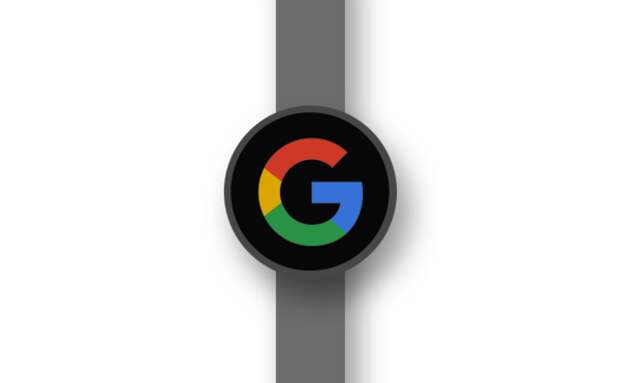 Схематичные часы Google
