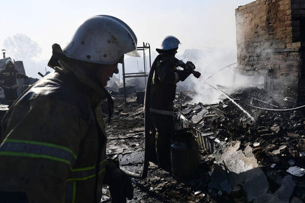Глава МЧС РФ сообщил о снятии угрозы от пожаров населенным пунктам в Курганской области