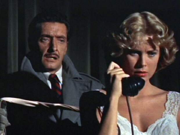 Энтони Доусон (Anthony Dawson) и Грейс Келли (Grace Kelly)