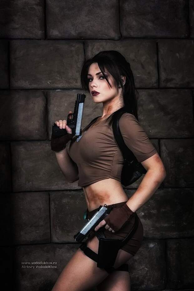 Lara Croft sggp, девушки, Косплей, русский косплей, ддлиннопост, лара крофт, tomb raider, длиннопост