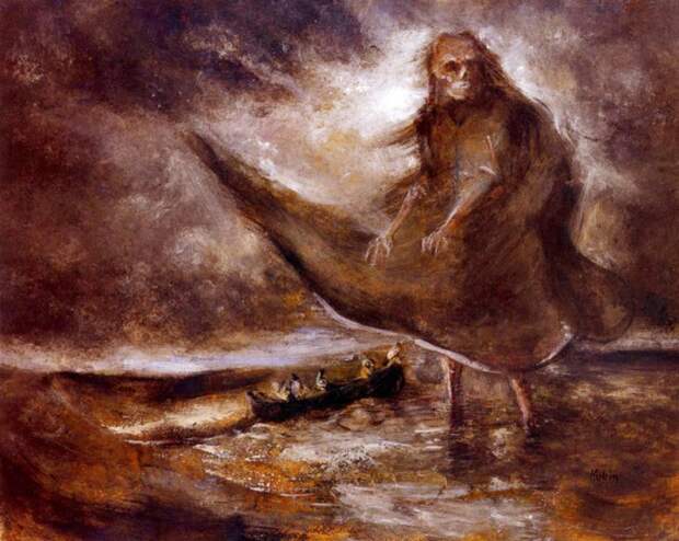 Дух воды картина, художник