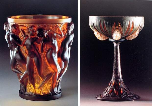 Рене Лалик - ювелирное и стекольное искусство гения своего времени вазы, рене лалик, стекло, флаконы, ювелир