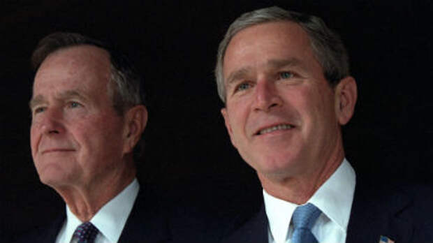 Буш-младший написал вторую книгу - биографию своего отца