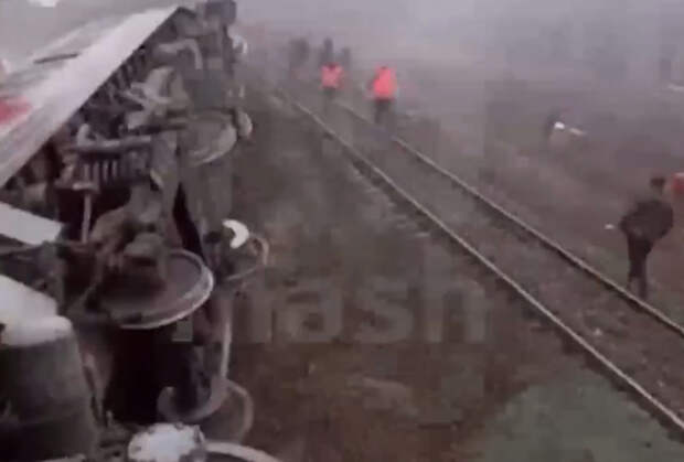 Появились подробности о ехавших в перевернувшемся под Ульяновском поезде пассажирах