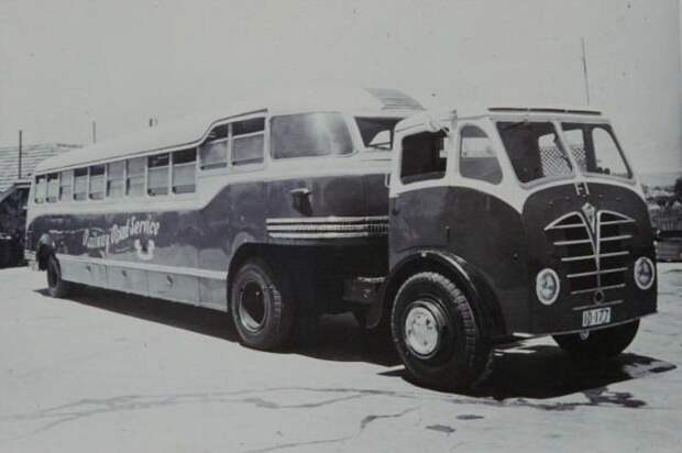 Fowler Landliner RV–41 самый удивительный автобус из Австралии авто, автобус, автодизайн, автоистория, автомобили, грузовик, интересно, прицеп
