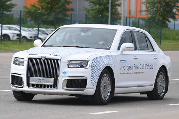 В России создали автомобиль Aurus, работающий на водороде