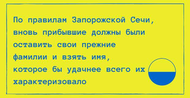 Как появились фамилии на Украине 