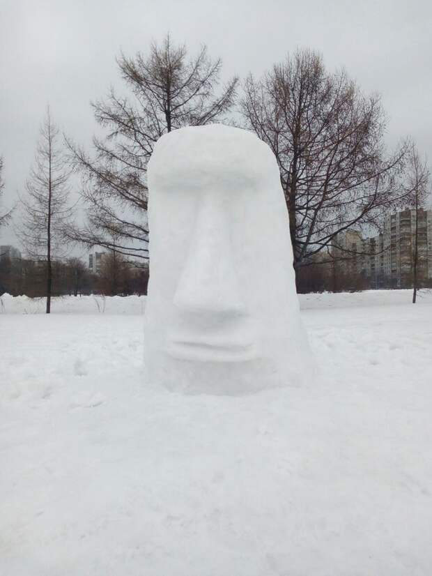 снежная баба