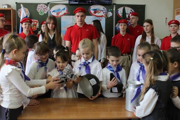 Юнармейцы Майкопского района пообщались с "орлятами"