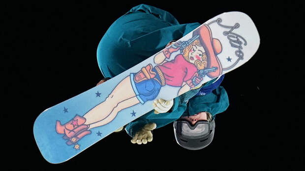 Биг-эйр. Квалификация. Эвелина Така (Финляндия) / Фото: Gregory Bull / AP/TASS