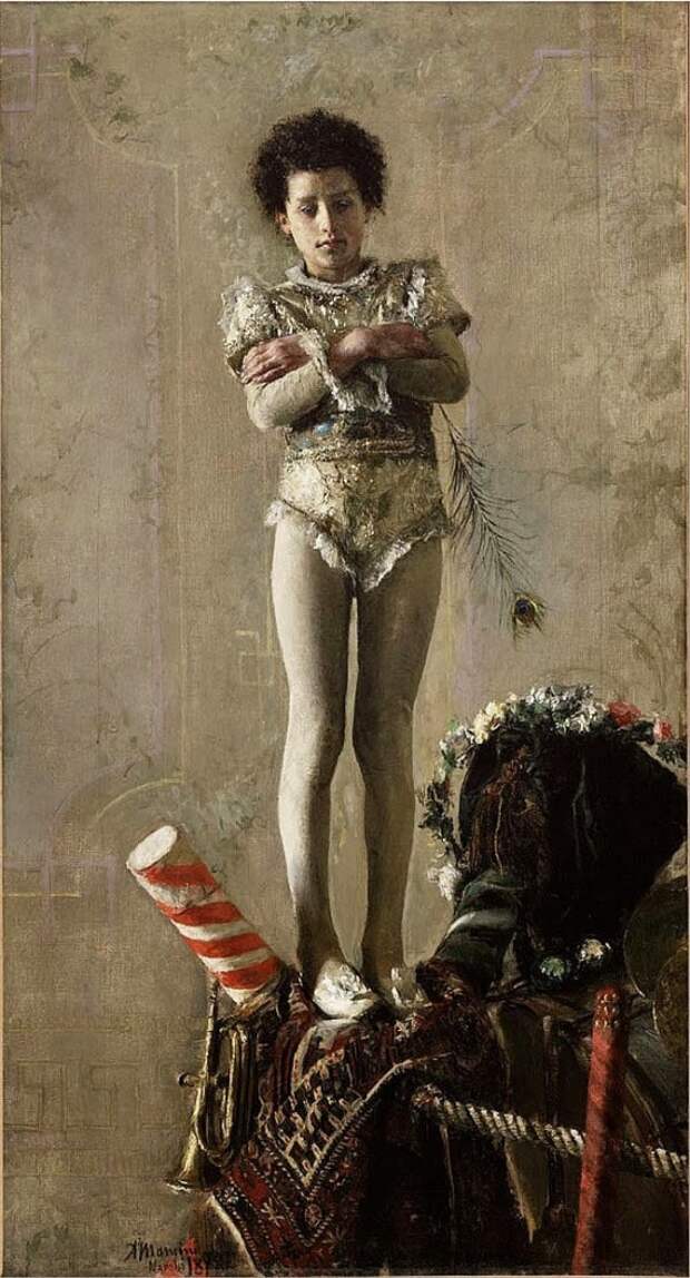 художник Антонио Манчини (Antonio Mancini) картины – 25