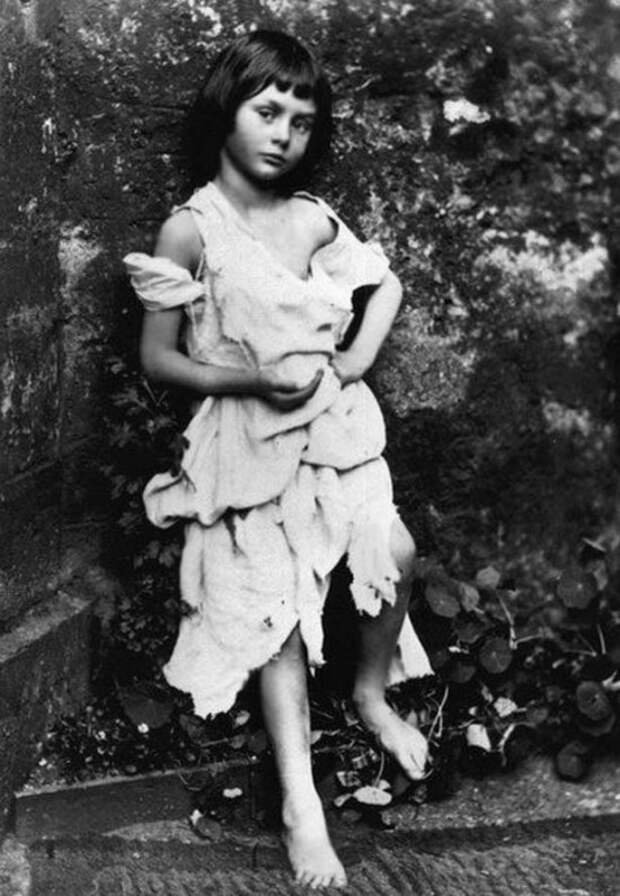 Алиса в 7 лет, фото Льюиса Кэрролла