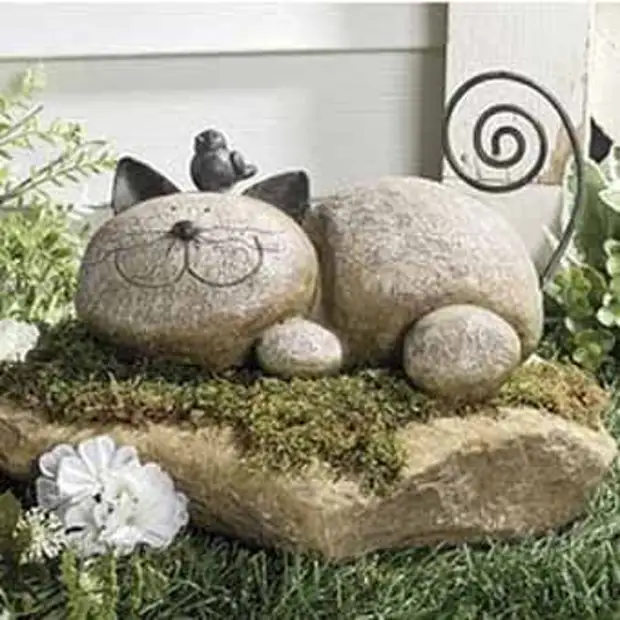 Декоративные камни для сада