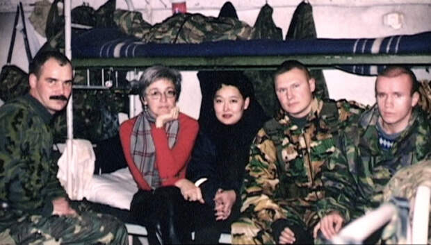 Политковская в чечне