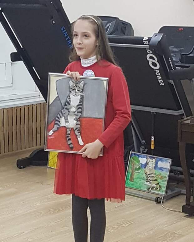 Школьница из Лосинки завоевала пять дипломов в московском конкурсе рисунков