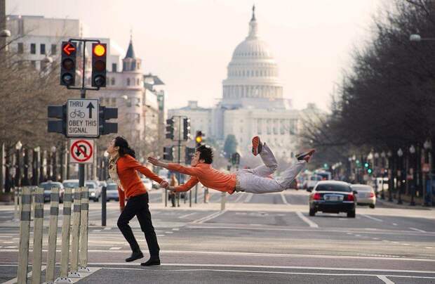 dancers05 Танцоры балета развлекаются