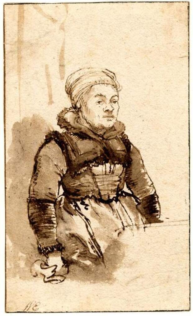 Возможный портрет Гертье. / Фото: britishmuseum.org.