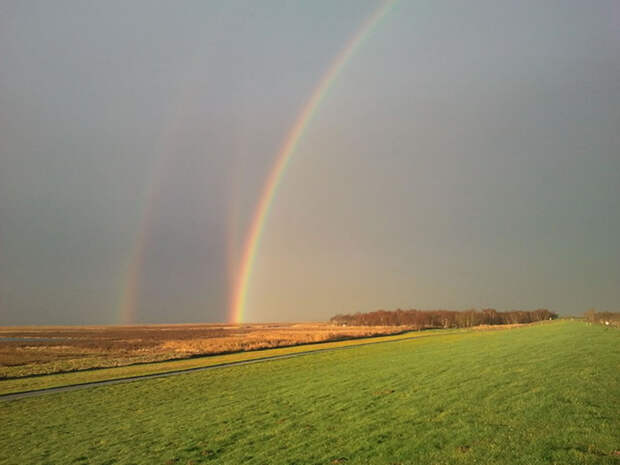 rainbows43 rainbows43 50 потрясающих фотографий двойной радуги