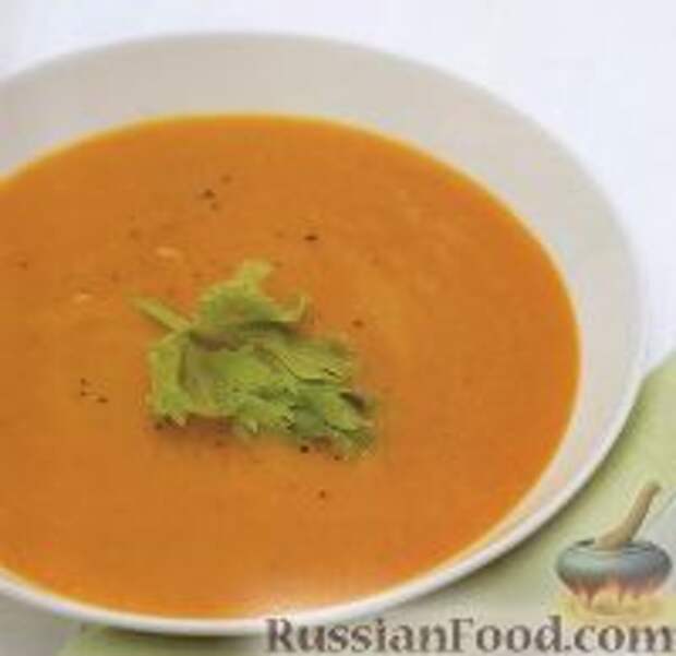 Фото к рецепту: Морковный суп-пюре