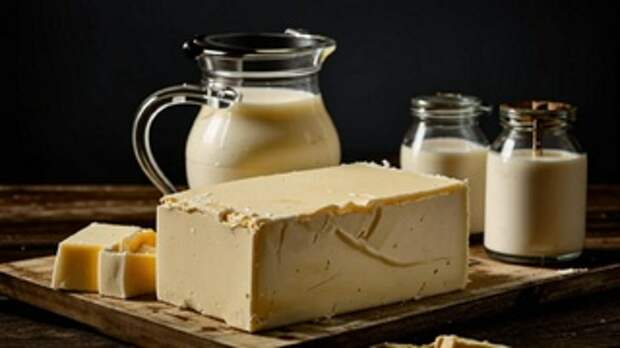 Масло и молоко / Изображение сгенерировано с помощью нейросети Kandinsky by Sber AI / amic.ru