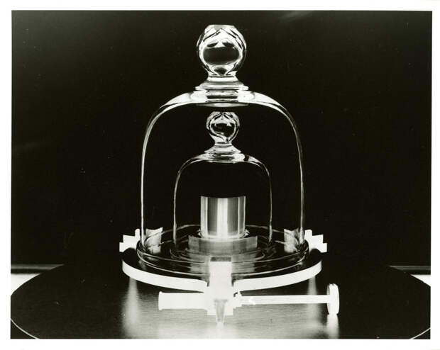 The prototype and its copies will remain under lock and key—and under two bell jars.