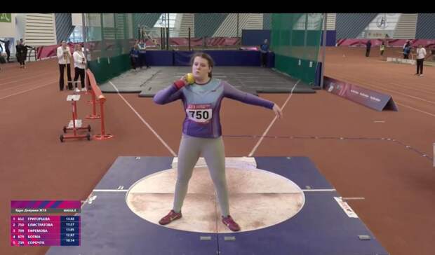 Тульская толкательница ядра Елистратова победила на Первенстве России