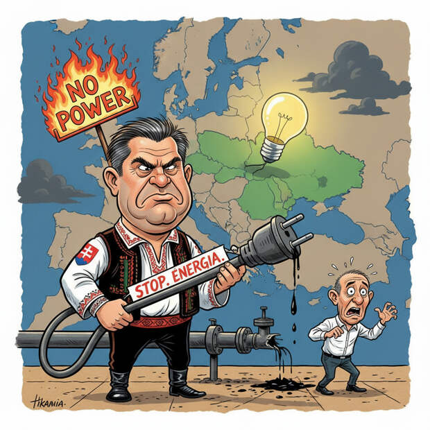 Премьер Словакии пригрозил Украине прекращением поставок электроэнергии из-за остановки транзита нефти