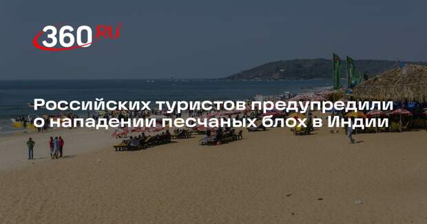 Врач Панфилова: песчаные блохи угрожают российским туристам в Индии