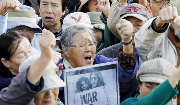 Okinawa votes on U.S. military base relocation