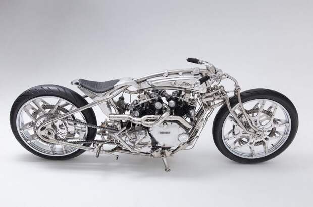 Zillers Garage: кастом с мотором Vincent Lightning