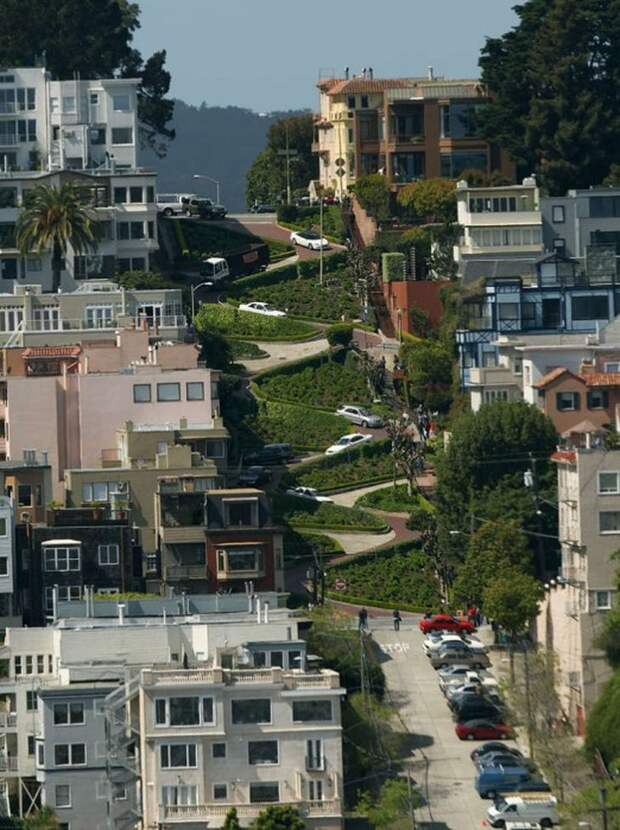 Lombard Street автопутешествие, дорога, дороги