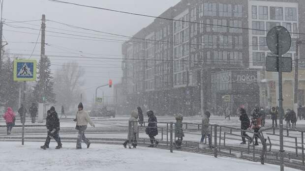 Зима в Барнауле / Фото: Екатерина Смолихина / amic.ru