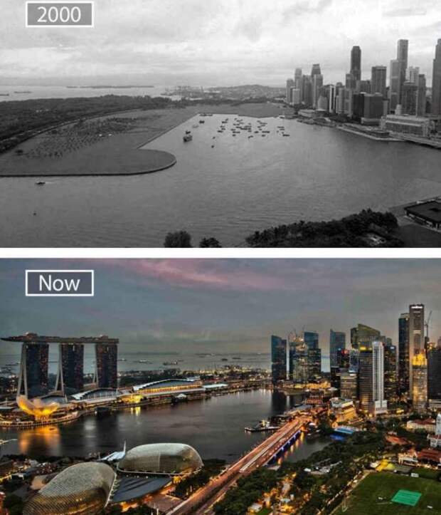 Сингапур - образец урбанизации. /Фото: reddit.com